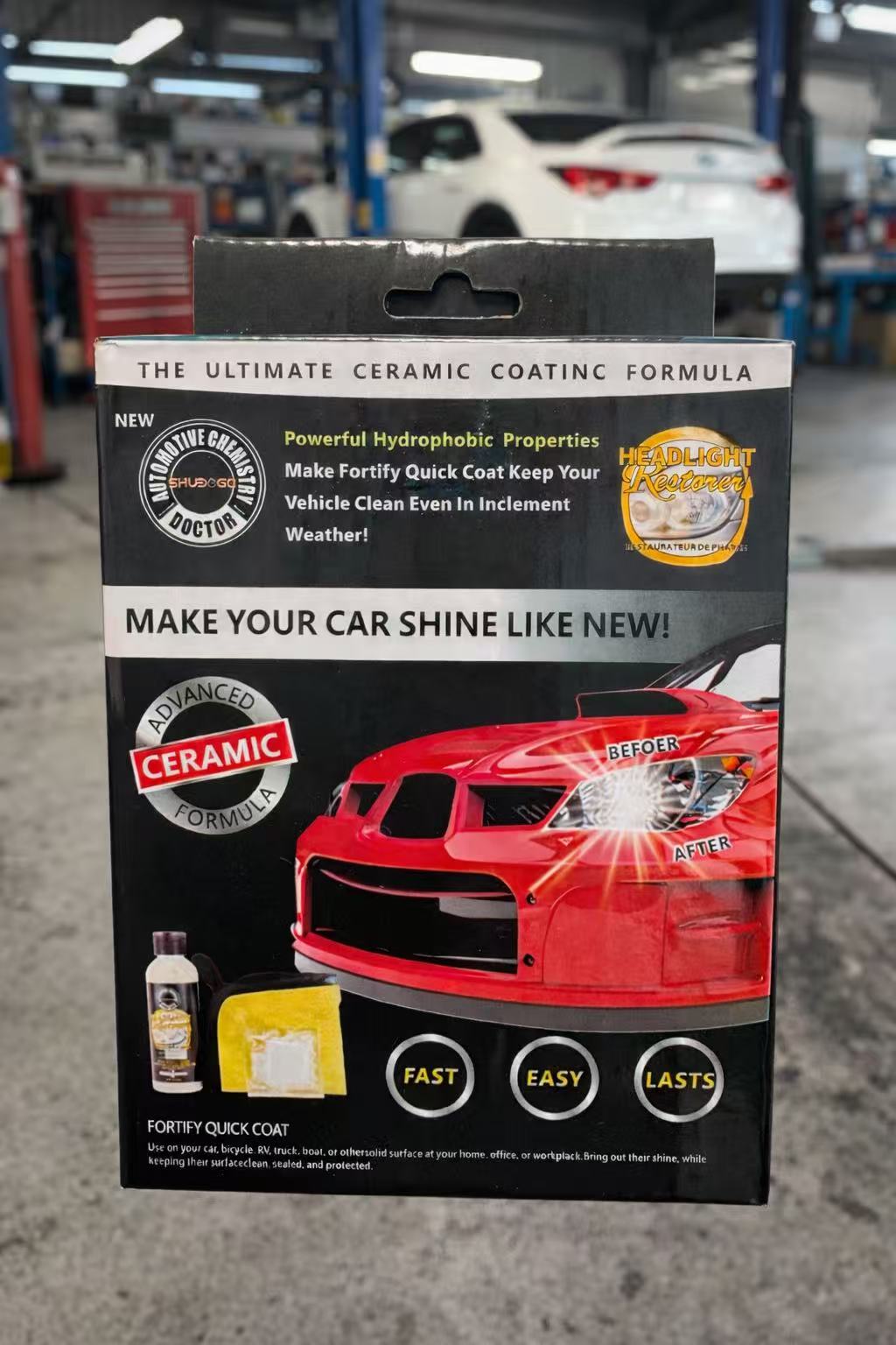 Kit de restauración cerámica para faros